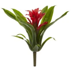 10” Bromeliad Artificial Flower (Set Of 6) 10 10” Bromeliad Artificial Flower (Set Of 6) -Artificial Trees Store artificial 10 bromeliad artificial flower set of 6 nearly natural red 539006