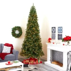 10' Cashmere Slim Artificial Christmas Tree With 750 Warm White Lights And 1908 Bendable Branches 16 10' Cashmere Slim Artificial Christmas Tree With 750 Warm White Lights And 1908 Bendable Branches -Artificial Trees Store artificial 10 cashmere slim artificial christmas tree with 750 warm white lights and 1908 bendable branches nearly natural 213819