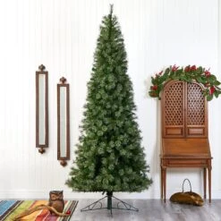 10' Cashmere Slim Artificial Christmas Tree With 750 Warm White Lights And 1908 Bendable Branches 19 10' Cashmere Slim Artificial Christmas Tree With 750 Warm White Lights And 1908 Bendable Branches -Artificial Trees Store artificial 10 cashmere slim artificial christmas tree with 750 warm white lights and 1908 bendable branches nearly natural 968784