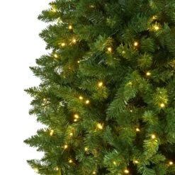 10’ Slim Green Mountain Pine Artificial Christmas Tree With 800 Clear LED Lights -Artificial Trees Store artificial 10 slim green mountain pine artificial christmas tree with 800 clear led lights nearly natural 431888