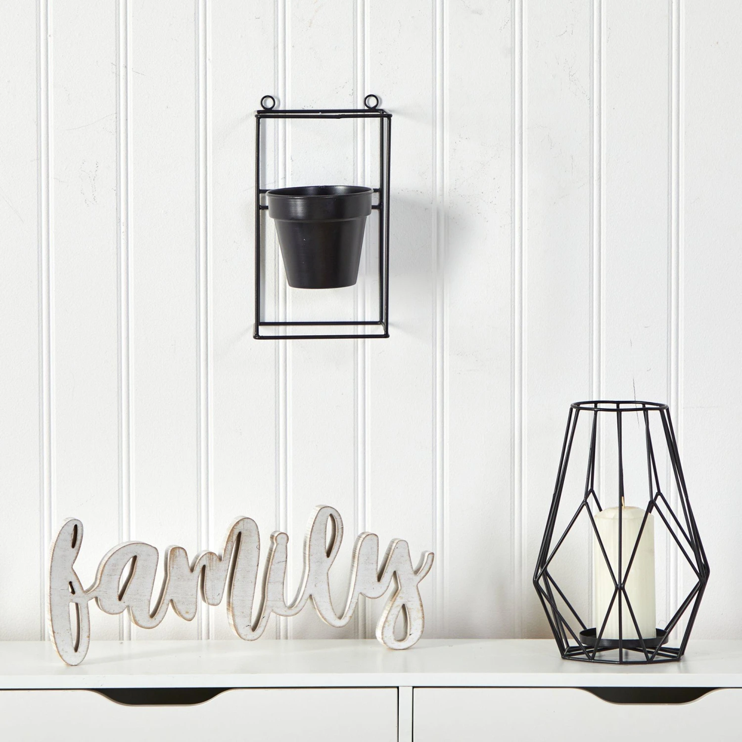 11” Decorative Wall Planter 3 11” Decorative Wall Planter - Image 3