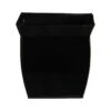 11.75” Fluted Metal Square Planter
