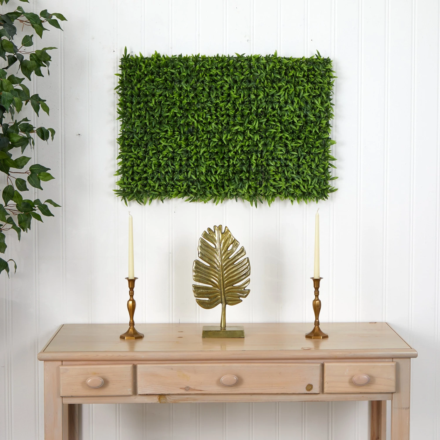 12” Grass Artificial Wall Mat (Indoor/Outdoor) (Set Of 6) 5 12” Grass Artificial Wall Mat (Indoor/Outdoor) (Set Of 6) - Image 5