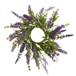 12'' Lavender Arrangement And 14” Lavender Wreath (Set Of 2) 5 12'' Lavender Arrangement And 14” Lavender Wreath (Set Of 2) -Artificial Trees Store artificial 12 lavender arrangement and 14 lavender wreath set of 2 nearly natural 476764