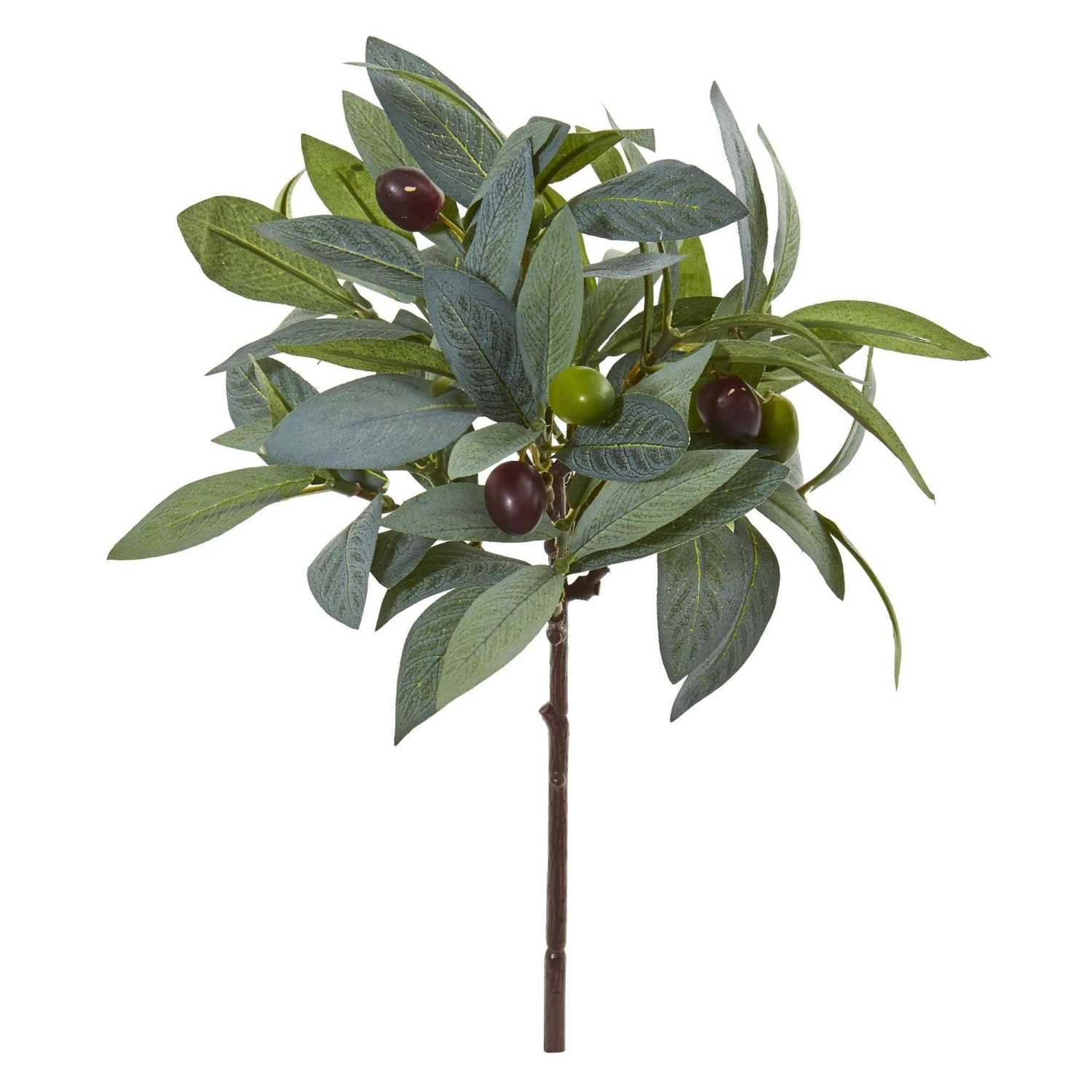 12” Olive Branch Artificial Plant With Berries (Set Of 12) 1 12” Olive Branch Artificial Plant With Berries (Set Of 12)