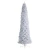 12’ Slim White Artificial Christmas Tree With 3235 Bendable Branches
