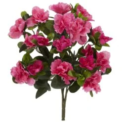 13” Azalea Artificial Plant (Set Of 4)
