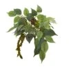 13” Mixed Royal Ficus And Fittonia Pick Artificial Plant (Set Of 12)