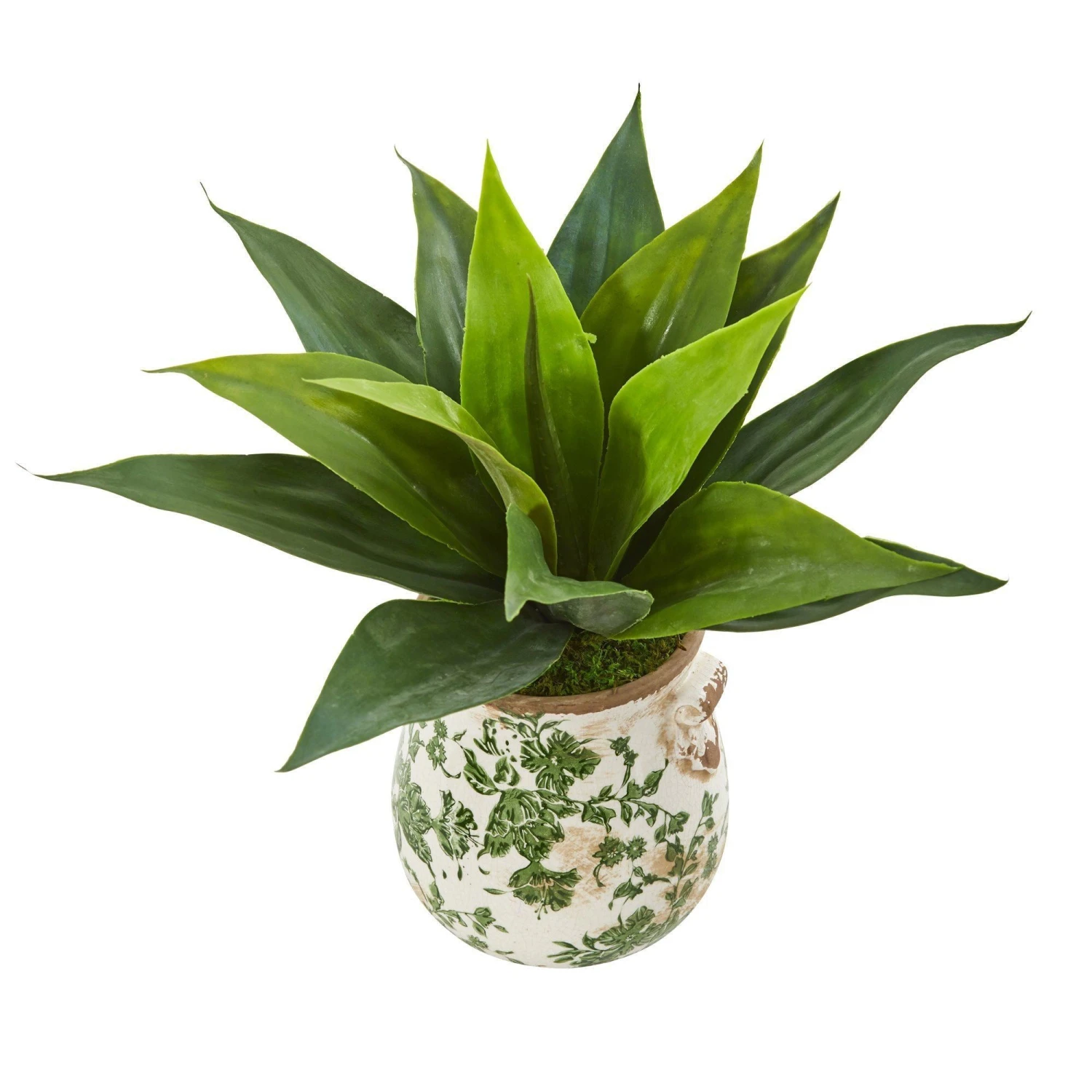14” Agave Succulent Artificial Plant In Decorative Vase 3 14” Agave Succulent Artificial Plant In Decorative Vase - Image 3