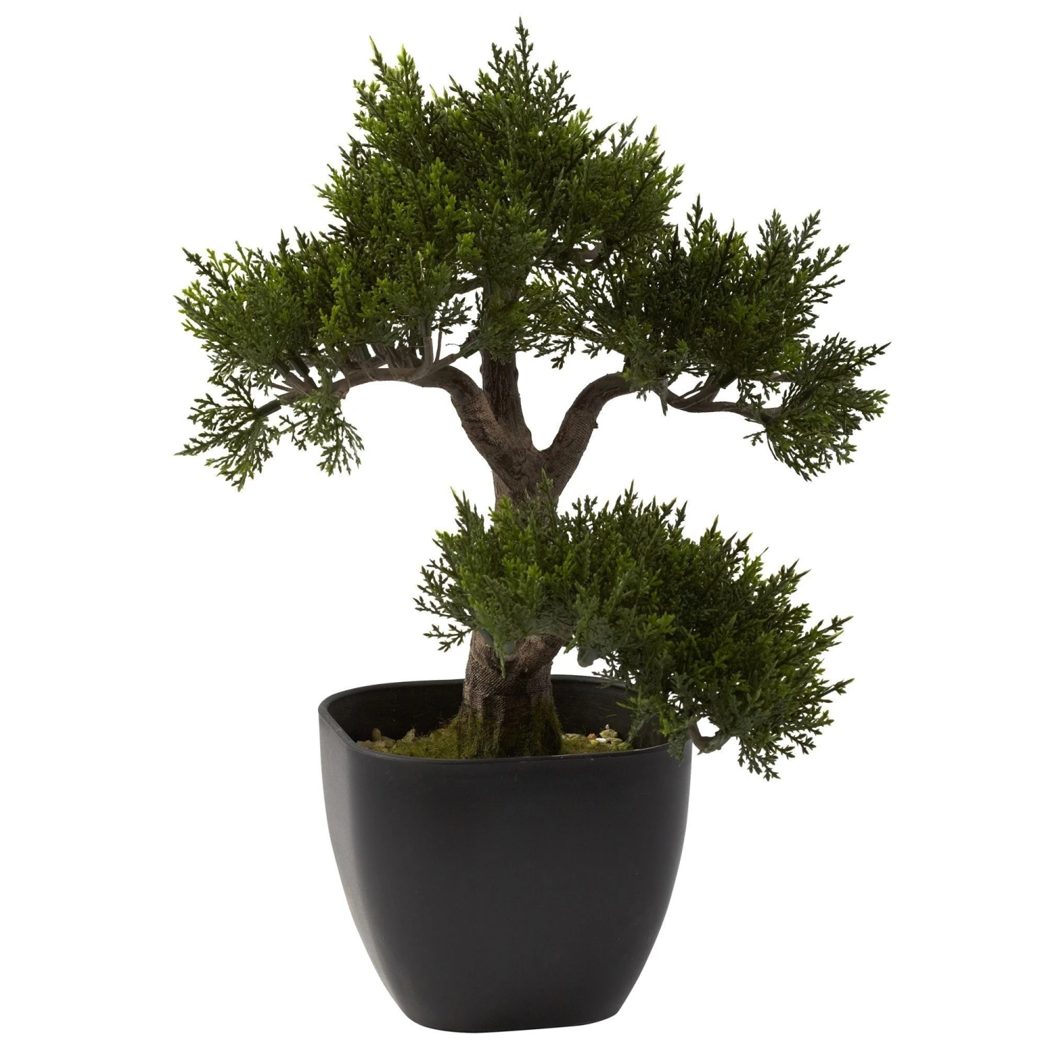 15” Artificial Cedar Bonsai Tree 1 15” Artificial Cedar Bonsai Tree
