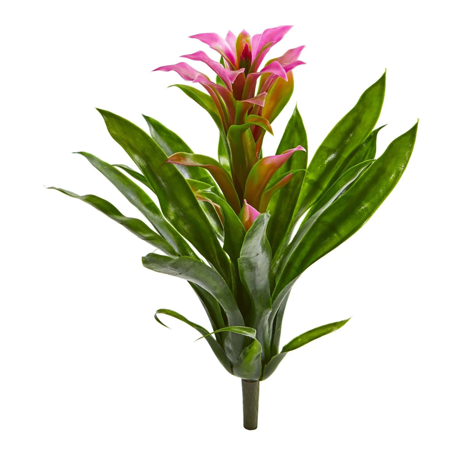 15” Artificial Bromeliad Flower (Set Of 4) 1 15” Artificial Bromeliad Flower (Set Of 4)