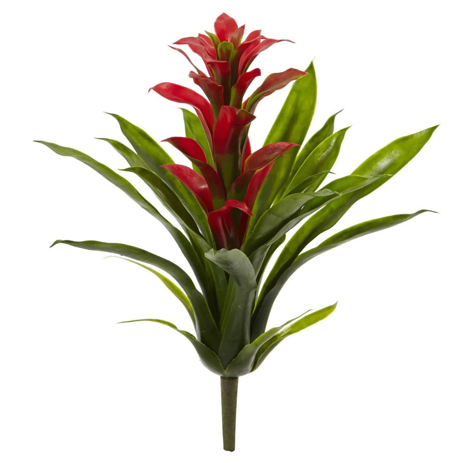 15” Artificial Bromeliad Flower (Set Of 4) 3 15” Artificial Bromeliad Flower (Set Of 4) - Image 3