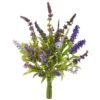 15” Lavender Artificial Flower Bouquet (Set Of 3)