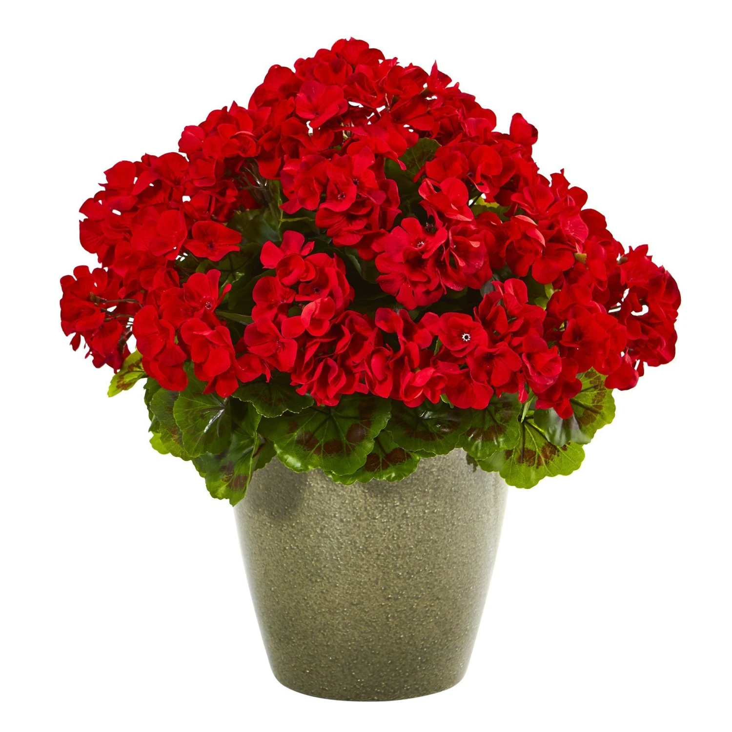17” Geranium Artificial Plant UV Resistant (Indoor/Outdoor) 3 17” Geranium Artificial Plant UV Resistant (Indoor/Outdoor) - Image 3
