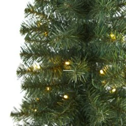 2’ Green Artificial Christmas Tree With 35 LED Lights And 72 Bendable Braches -Artificial Trees Store artificial 2 green artificial christmas tree with 35 led lights and 72 bendable braches nearly natural 560034