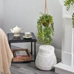 20” Baby Tear Artificial Plant In Hanging Basket 7 20” Baby Tear Artificial Plant In Hanging Basket -Artificial Trees Store artificial 20 baby tear artificial plant in hanging basket nearly natural 947998