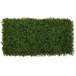 20” Boxwood Artificial Wall Mat (Indoor/Outdoor) (Set Of 2) -Artificial Trees Store artificial 20 boxwood artificial wall mat indooroutdoor set of 2 nearly natural 329703