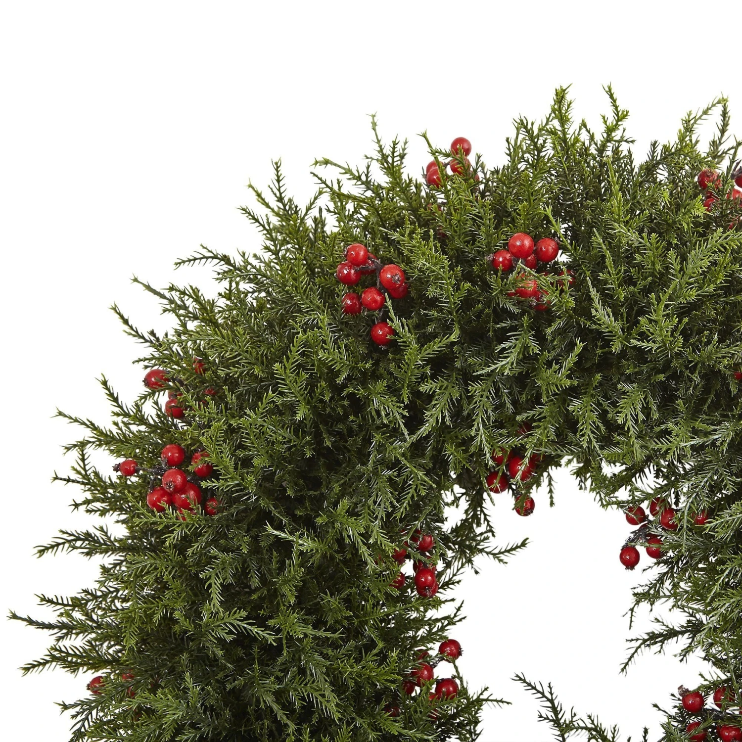 20” Cedar Berry Wreath 4 20” Cedar Berry Wreath - Image 4