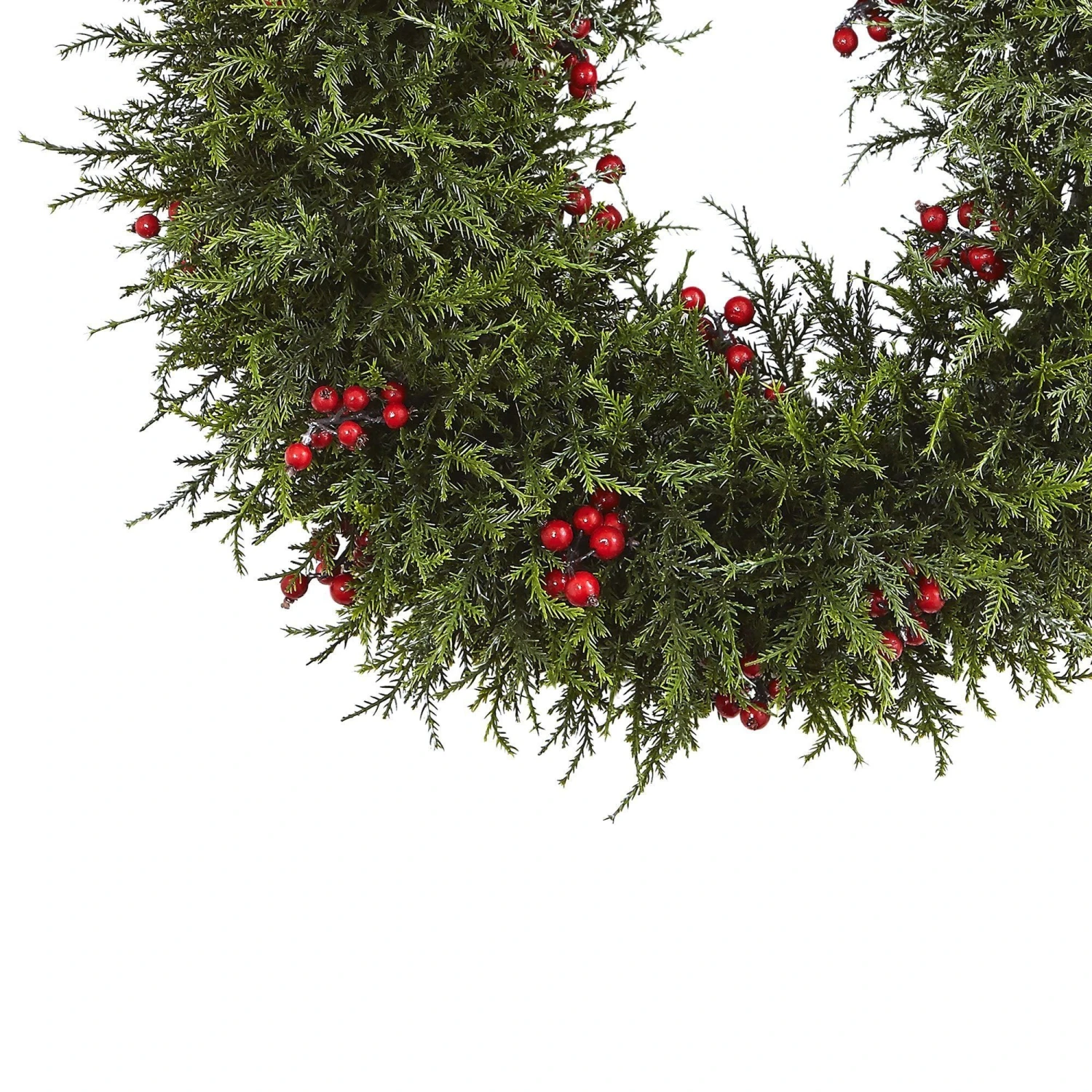 20” Cedar Berry Wreath 3 20” Cedar Berry Wreath - Image 3