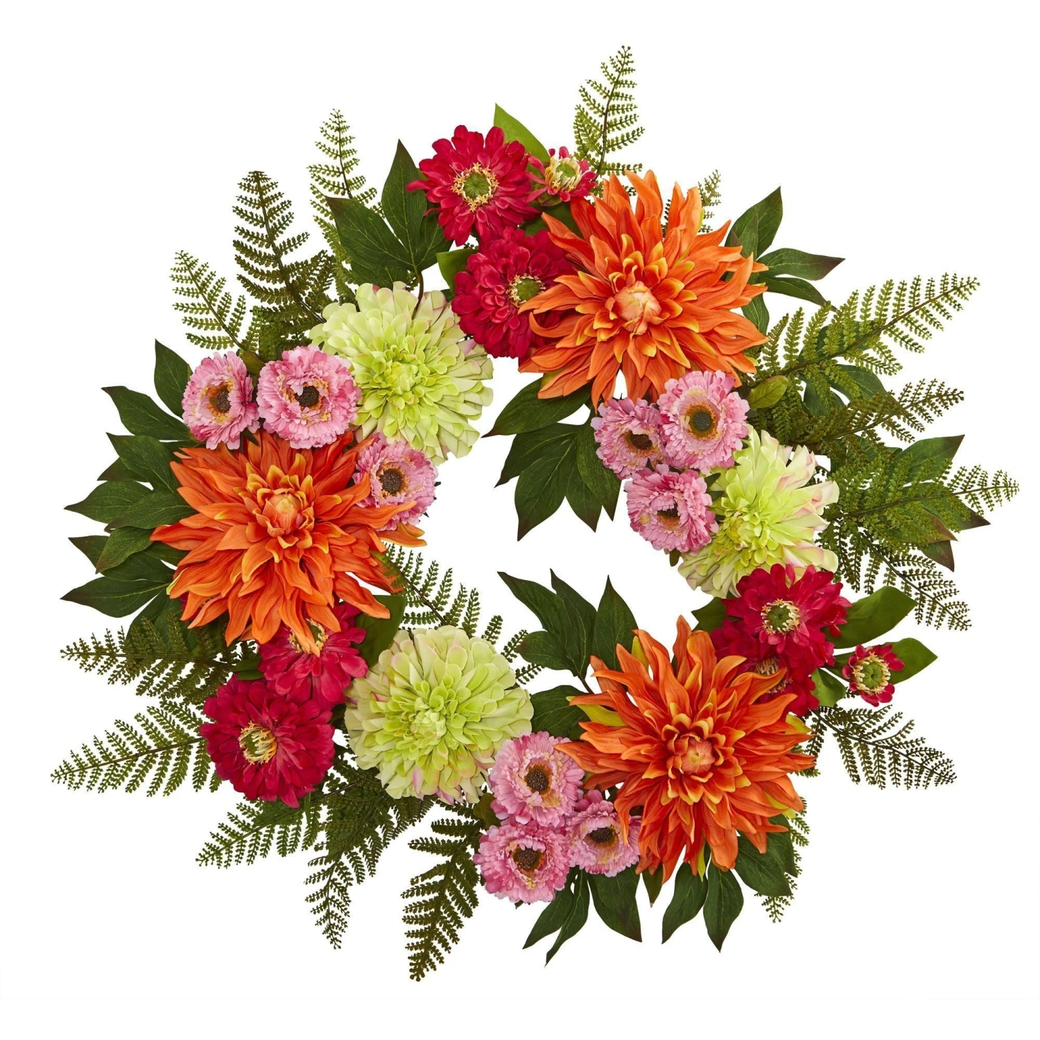 20” Dahlia Wreath 1 20” Dahlia Wreath