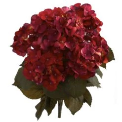 20” Fall Hydrangea Artificial Plant (Set Of 2) -Artificial Trees Store artificial 20 fall hydrangea artificial plant set of 2 nearly natural 841819