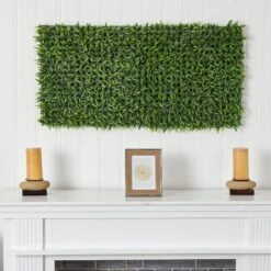 20” Grass Artificial Wall Mat (Indoor/Outdoor) (Set Of 2) Trellis -Artificial Trees Store artificial 20 grass artificial wall mat indooroutdoor set of 2 nearly natural 436439