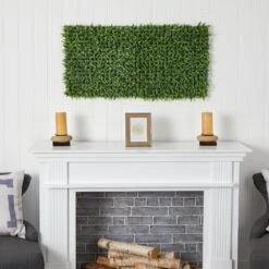 20” Grass Artificial Wall Mat (Indoor/Outdoor) (Set Of 2) Trellis -Artificial Trees Store artificial 20 grass artificial wall mat indooroutdoor set of 2 nearly natural 793641