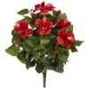 20” Hibiscus Artificial Plant (Set Of 4)