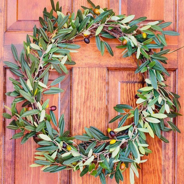 20" Olive Wreath" 2 20" Olive Wreath" - Image 2