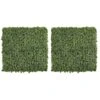 20” Succulent Artificial Wall Mat (Indoor/Outdoor) (Set Of 2)