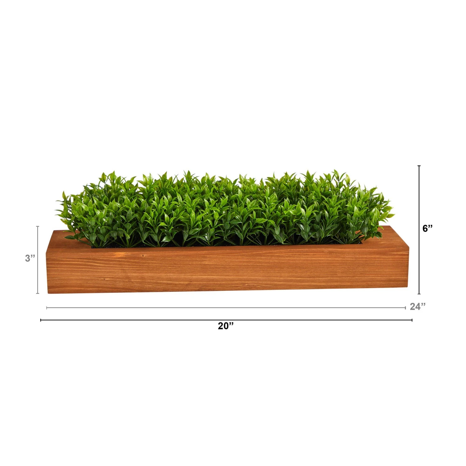 20” Sweet Grass Artificial Plant In Decorative Planter 2 20” Sweet Grass Artificial Plant In Decorative Planter - Image 2