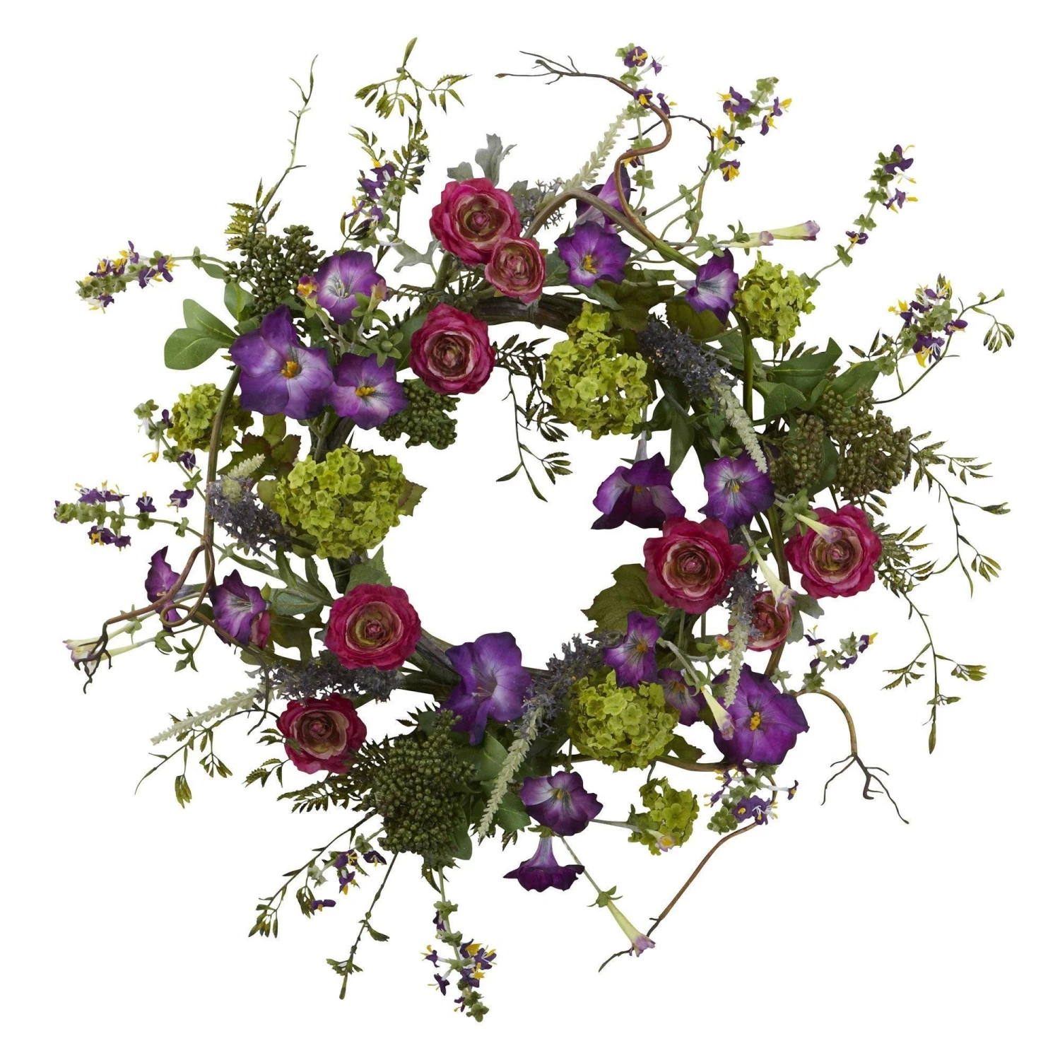 20” Veranda Garden Wreath 1 20” Veranda Garden Wreath