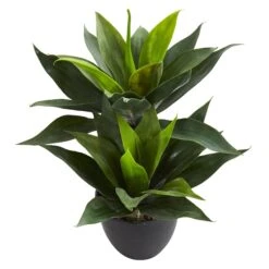 21” Agave Artificial Plant 5 21” Agave Artificial Plant -Artificial Trees Store artificial 21 agave artificial plant nearly natural 617580
