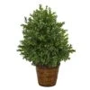 23” Sweet Grass Artificial Plant In Basket (Indoor/Outdoor)