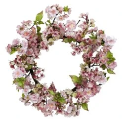 24" Cherry Blossom Wreath"