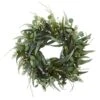 24” Eucalyptus And Mixed Greens Artificial Wreath