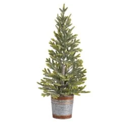 26” Pine “Natural Look” Artificial Christmas Tree With 35 Warm White Lights In Rustic Metal Planter 10 26” Pine “Natural Look” Artificial Christmas Tree With 35 Warm White Lights In Rustic Metal Planter -Artificial Trees Store artificial 26 pine natural look artificial christmas tree with 35 warm white lights in rustic metal planter nearly natural 892184