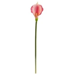 28” Calla Lily Artificial Flower (Set Of 12) -Artificial Trees Store artificial 28 calla lily artificial flower set of 12 nearly natural pink 640510