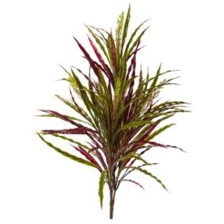 28” Fall Vanilla Grass Artificial Plant (Set Of 3)