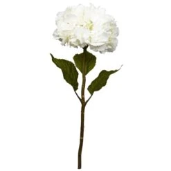 28” Hydrangea Artificial Flower (Set Of 3) -Artificial Trees Store artificial 28 hydrangea artificial flower set of 3 nearly natural 322215