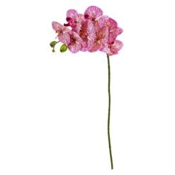 28” Orchid Phalaenopsis Artificial Flower Stem (Set Of 6)