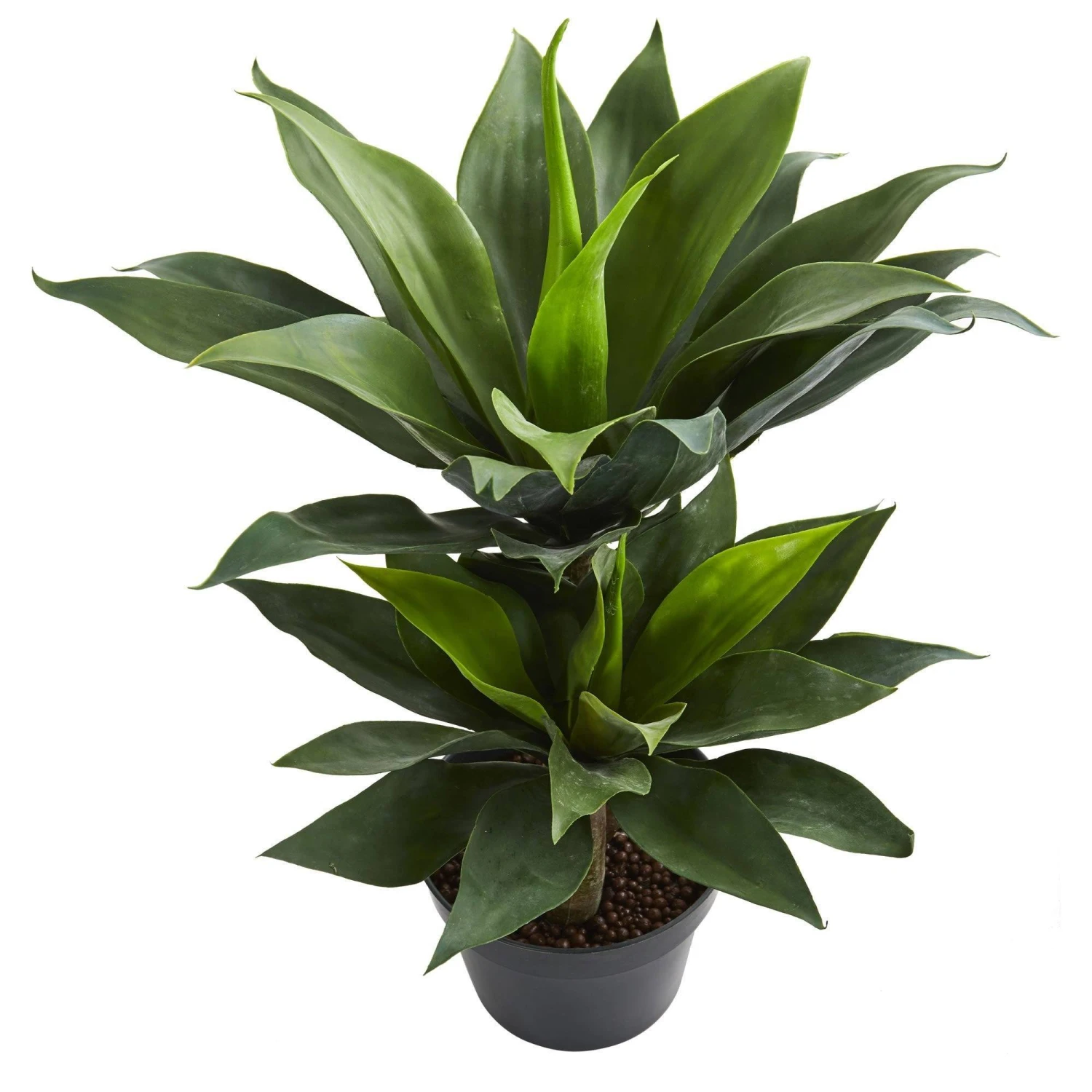 29” Double Agave Succulent Artificial Plant 2 29” Double Agave Succulent Artificial Plant - Image 2