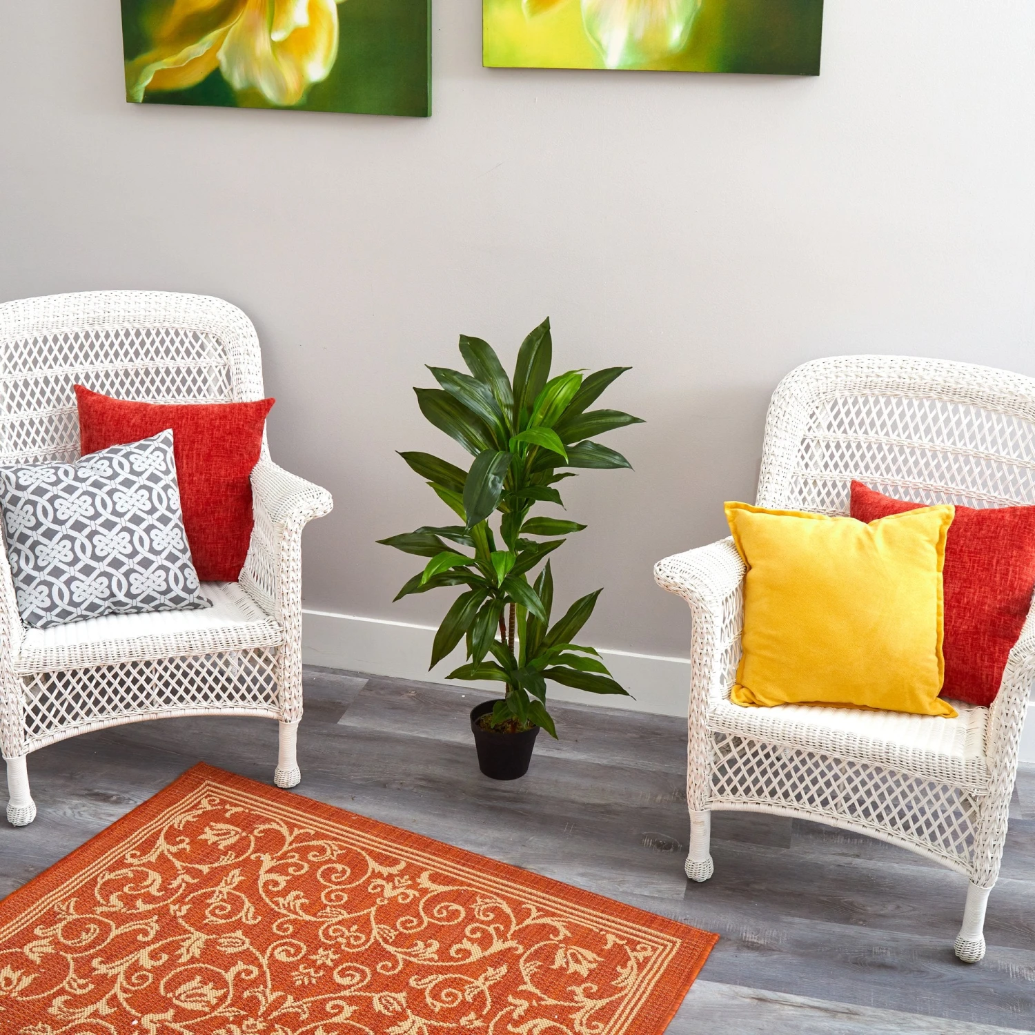 3' Dracaena Artificial Plant (Real Touch) 3 3' Dracaena Artificial Plant (Real Touch) - Image 3