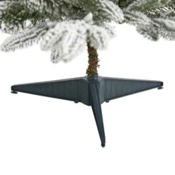 3’ Flocked Manchester Spruce Artificial Christmas Tree With 50 Lights And 133 Bendable Branches -Artificial Trees Store artificial 3 flocked manchester spruce artificial christmas tree with 50 lights and 133 bendable branches nearly natural 589256