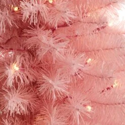 3’ Pink Artificial Christmas Tree With 50 LED Lights And 118 Bendable Branches 11 3’ Pink Artificial Christmas Tree With 50 LED Lights And 118 Bendable Branches -Artificial Trees Store artificial 3 pink artificial christmas tree with 50 led lights and 118 bendable branches nearly natural 318797