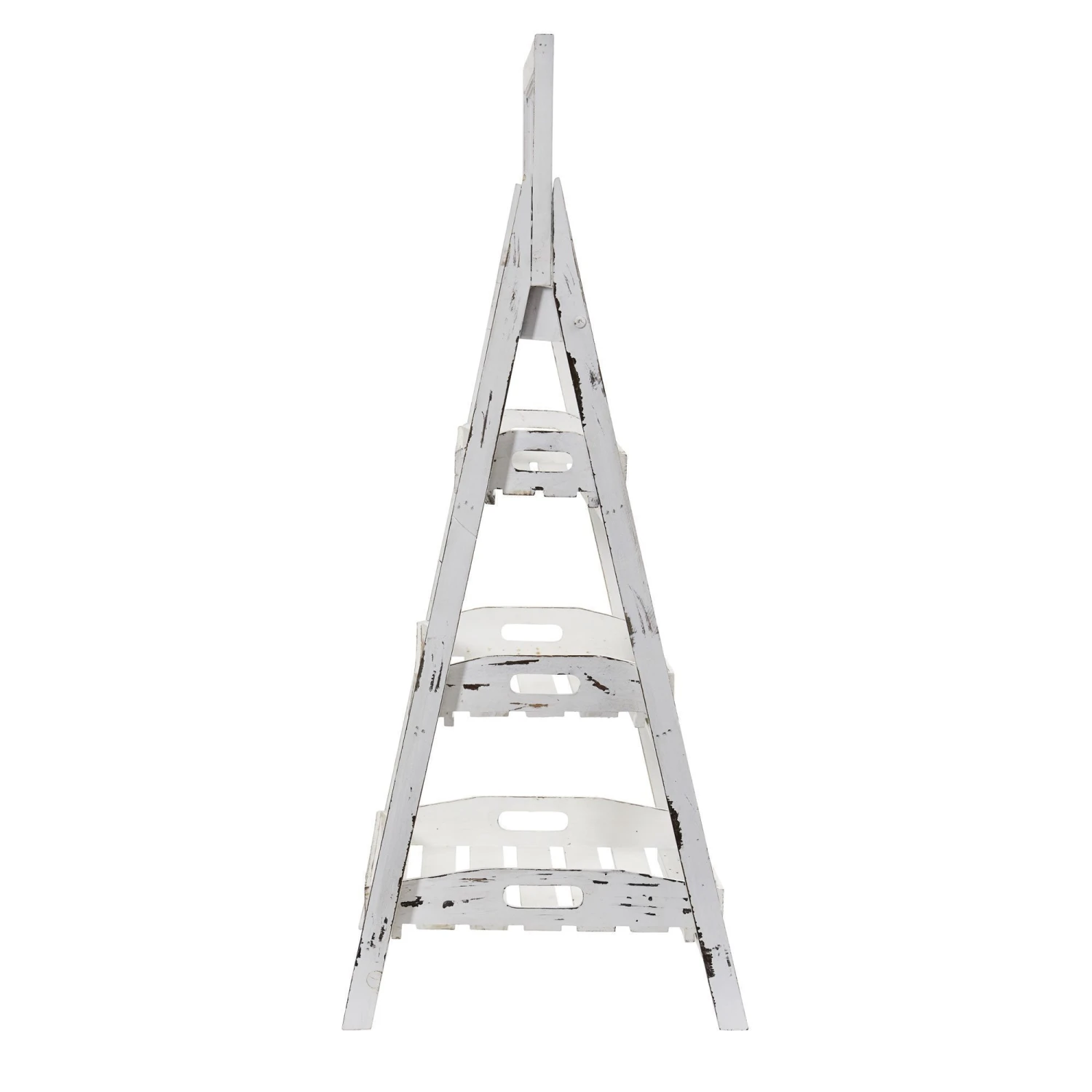 3’ White Washed Farmhouse Stand With Chalkboard 4 3’ White Washed Farmhouse Stand With Chalkboard - Image 4