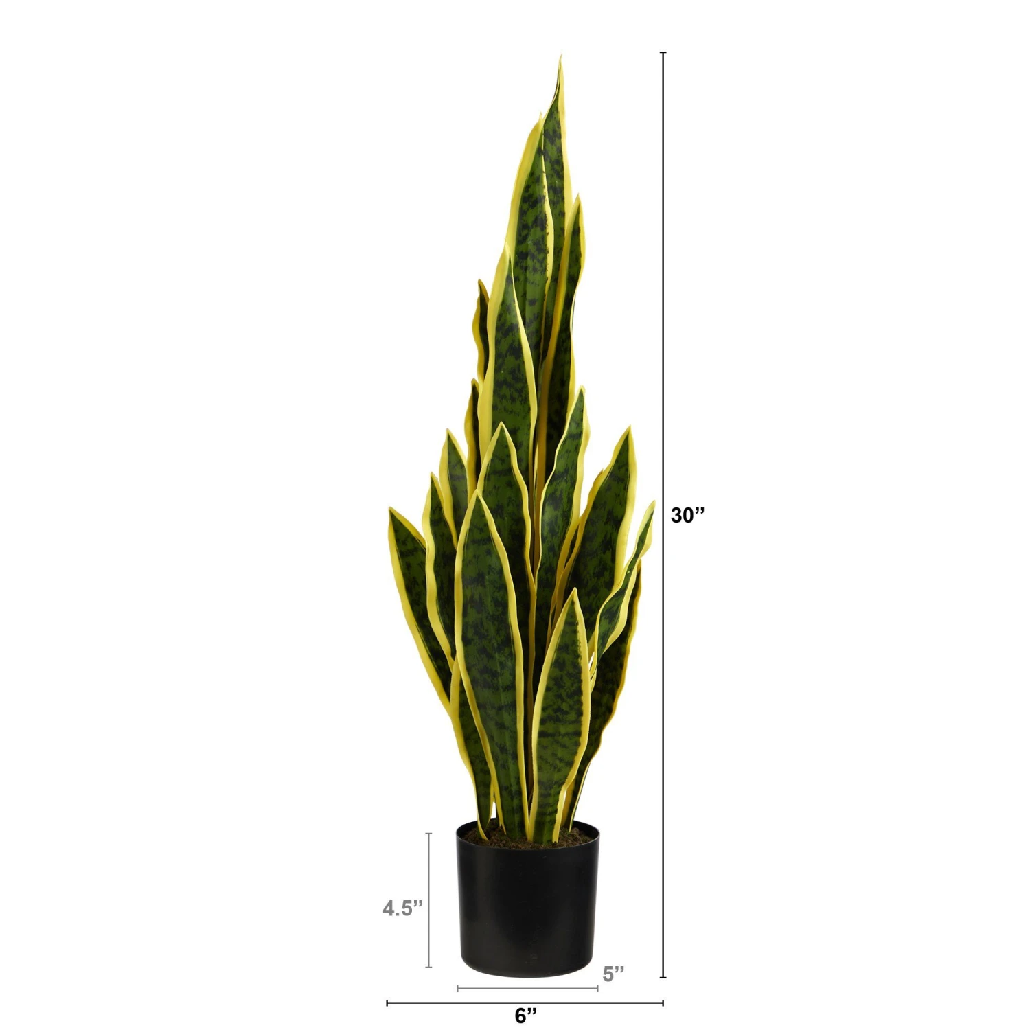 30” Sansevieria Artificial Plant 2 30” Sansevieria Artificial Plant - Image 2