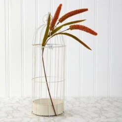 30” Sorghum Harvest Silk Flower (Set Of 12) - Various Colors -Artificial Trees Store artificial 30 sorghum harvest artificial flower set of 12 nearly natural 719405