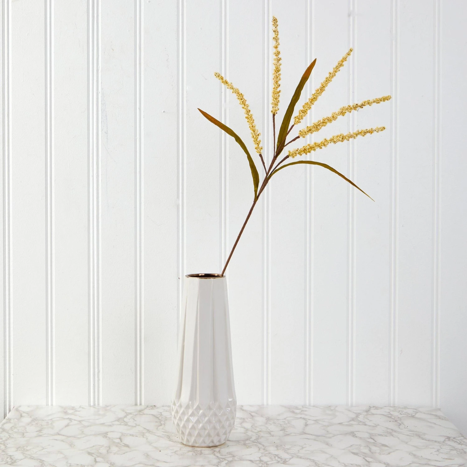 30” Wheat Harvest Artificial Flower (Set Of 12) 2 30” Wheat Harvest Artificial Flower (Set Of 12) - Image 2