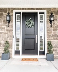 33” Boxwood Topiary Spiral Artificial Tree (Indoor/Outdoor) -Artificial Trees Store artificial 33 boxwood topiary spiral artificial tree indooroutdoor nearly natural 719559